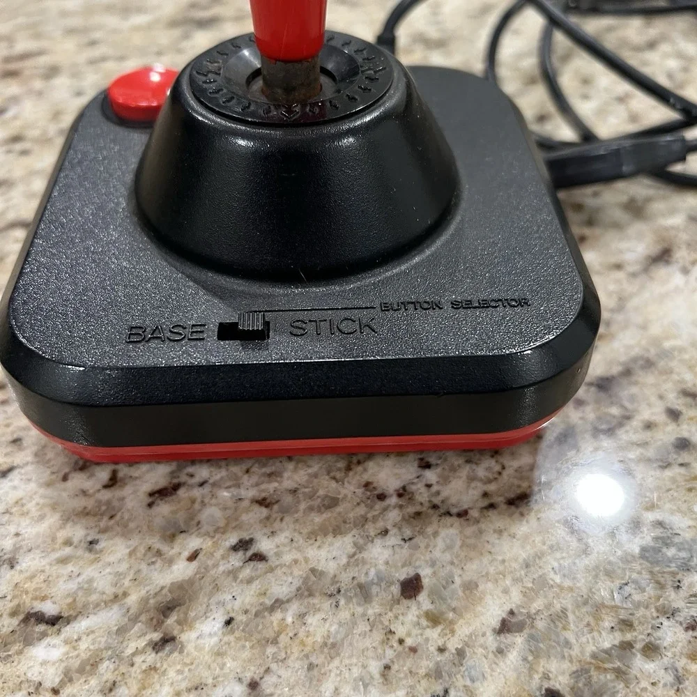 Wico Command Control Bat Joystick Atari 2600 C64 UNTESTED Read